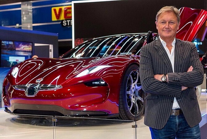 Henrik Fisker ukázal nový EMotion na veletrhu CES 2018