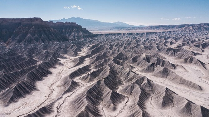 Scenérie Utahu zachycená dronem DJI Mavic Pro