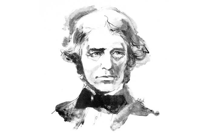 Michael Faraday: portrét