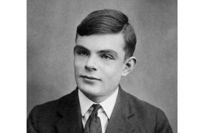 Alan Turing ve věku 16 let