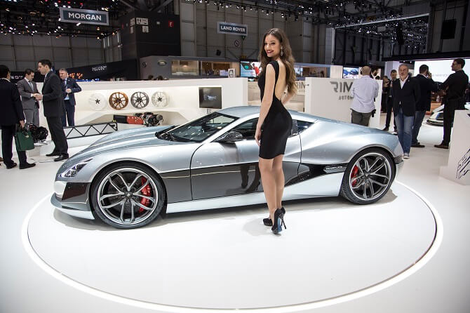 Rimac Concept One na autosalonu