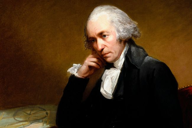 James Watt vynalezl parní stroj a započal průmyslovou revoluci