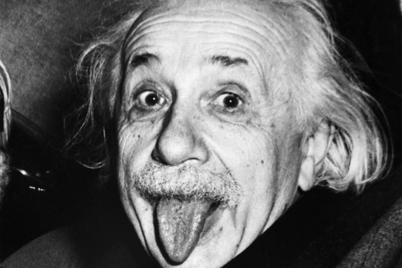 Zřejmě neslavnější fotka Alberta Einsteina