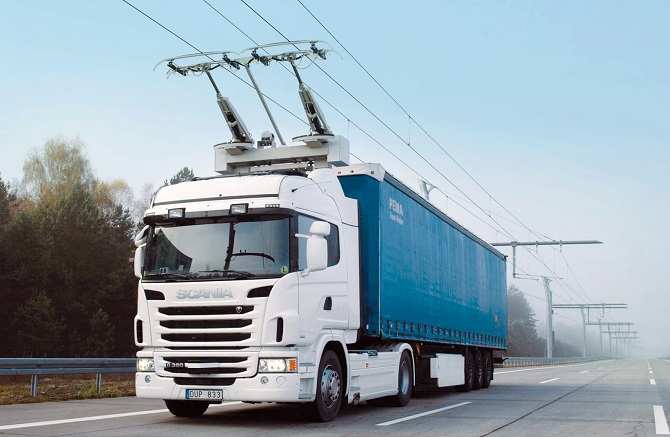 Hlavním cílem projektu eHighway je snížení emisí.