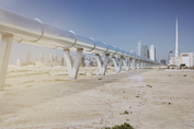 Hyperloop v Emirátech: Architekti z BIG představili vizualizaci lidské potrubní pošty