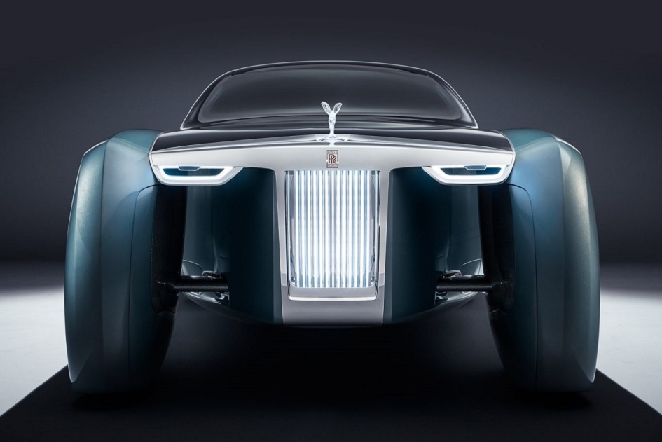 Vůz budoucnosti od Rolls Royce: Futuristický model Vision Next 100 budí emoce