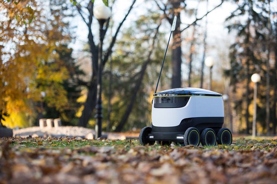 Přepravní drony, nebo roboti? Zakladatelé Skypu sází na chytré pozemní vozítko